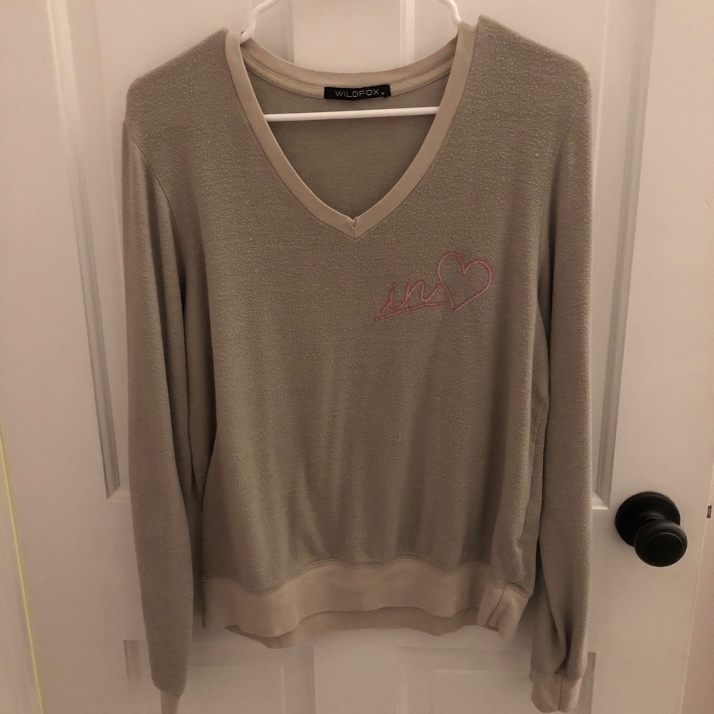 Grey Wildfox long sleeve